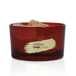 Difusor de Cristais Velvet Cherry Casa Cláudia 200g Quartzo Branco Acquaaroma