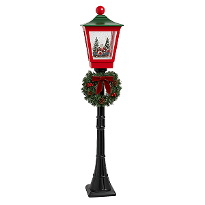 Poste Decorativo Noel C/\e Luz e movimento 184cm Bivolt 1Unid 1044653