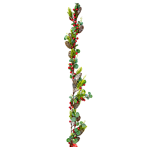 Galho Com Pinhas Grande 1,57cm C/1Unid 1087410