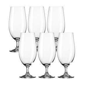 Taca de Cerveja C/6 Lager Cristal Ecologico 380ml 35786