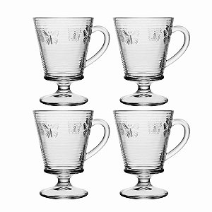 Taça Cappuccino Lines Butterfly 240ML CJ/4 21046 Wolff
