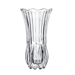 Mini Vaso Tulipa De Cristal Transparente 19x10cm  61678