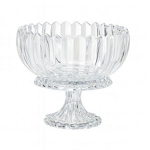 Centro de Mesa Geneva Cristal De Chumbo C/ Pé 24x20cm 25528