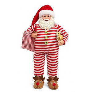 Papai Noel De Pijama 30cm 1Un TokDaCasa
