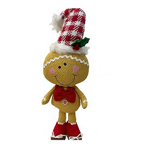Boneco Ginger Natalino 37cm C/1unid BT3091