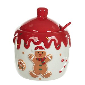 Açucareiro Natalino Ginger 11cm MP941