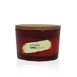 Vela Aromatica Em Pó Velvet Cherry Casa Cláudia 70g