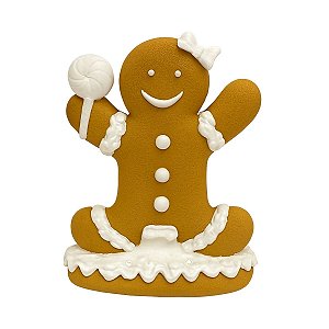 Boneco Natalino Ginger 15cm C/1unid RS3571