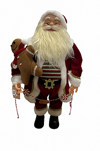 Papai Noel Decorativo Ginger  60cm