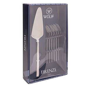 Espátula Para Bolo Firenze CJ 7  Aço Inox Wofff