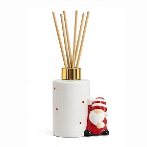 Vaso Difusor Natalino Gnomo Cerâmico 240ml