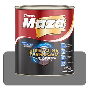 Esmalte Direto no Ferrugem Cinza Grafite 3,6L Sintético Solvente