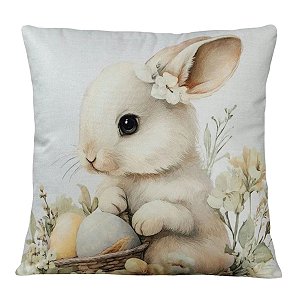 Almofada De Páscoa Memórias Bebê Coelha 499164 40cm