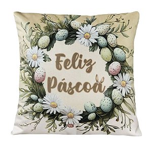 Almofada De Páscoa Doçura Feliz Pascoa 499167 40cm