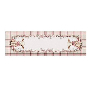 Caminho De Mesa De Pascoa Ovelhinha 42X141CM  532017