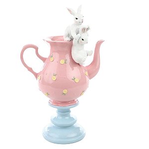 Coelho De Pascoa Tea Party Bule Diversão 34cm 1067853 1Unid