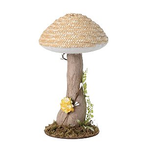 Cogumelo Decorativo Classic Creme 26cm 1Un 1070590