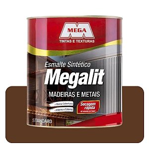Esmalte Megalit Tabaco 3,6L Brilhante Sintético Solvente Mega