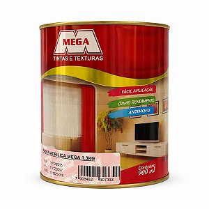 Massa Acrílica 1,3Kg Mega