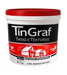 Selador Acrílico 3,6L Branco Tingraff (Itacolor)