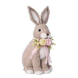 Coelho de Pascoa Belle Lapin Rustico 32x14x16,5cm C/1Unid 1094872