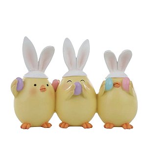 Coelho De Pascoa Color Baby Pintinho 3 Peneira 1Unid 1067886