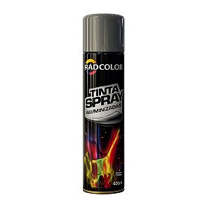Radcolor Spray Uso Geral Cinza Placa 400ml