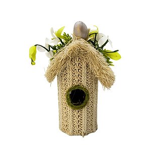 Casinha De Pascoa De pendurar  15,5x9x8cm C/1und 1099189