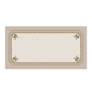 Toalha De Mesa De Pascoa 220x140cm Clássico Rustico 198041