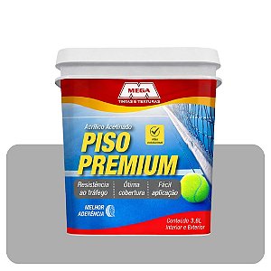 Tinta Piso Cinza Médio 3,6L Mega