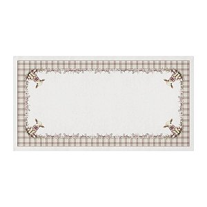 Toalha De Mesa De Pascoa 270x140cm Encanto Açucarado Ovelha