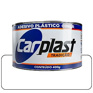 Massa Plástica Branca 400g  Carplast MaxiRubber