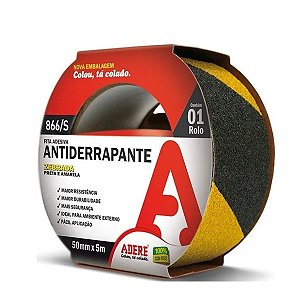 Fita Antiderrapante Zebrada  866S 50MMX05M Adere