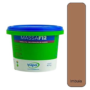 Massa Para Madeira Imbuia 400g Viapol F12