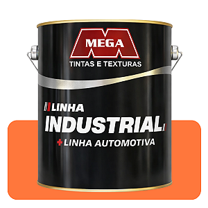 Mega Esmalte Automotivo  Laranja 3,6L Sintético Solvente