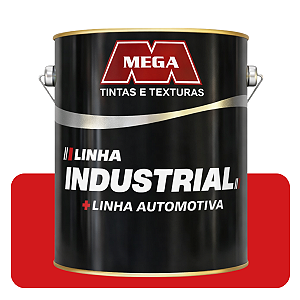 Mega Esmalte Automotivo  Vermelho 3,6L Sintético Solvente