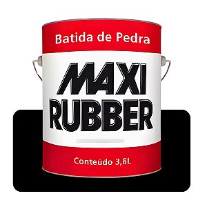 Batida De Pedra Preto Automotivo 3,6L Maxi Rubber