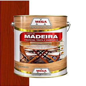 Mega Stain Mogno 900ml Mega