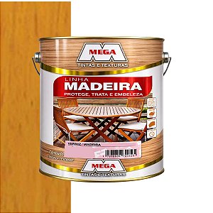 Verniz Marítimo Acetinado Incolor 0,900ml  P/ Madeira Mega