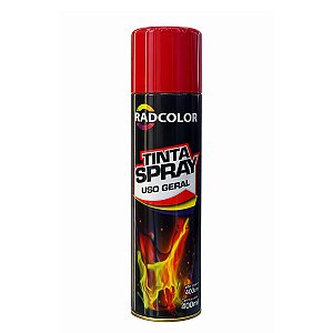 Radcolor Spray Uso Geral Vermelho 240G