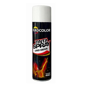 Radcolor Spray Uso Geral Branco Fosco 400ml