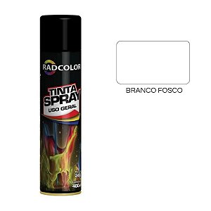 Spray Uso Geral Branco Fosco 400ml RadColor
