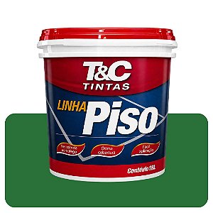 Tinta Piso Verde T&C Balde 18L Mega