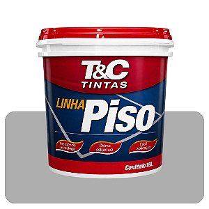 Tinta Piso Cinza T&C Balde 18L Mega