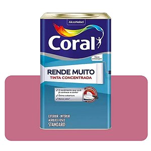 Rende Muito Rosa Acai 16L Tinta ACR Standard Coral