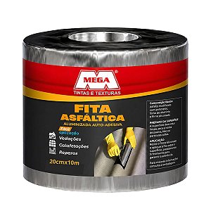 Manta Asfáltica Aluminizada 20x10M Mega