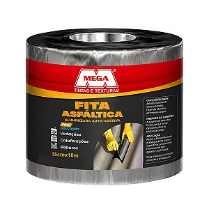 Manta Asfáltica Aluminizada 15x10M Mega