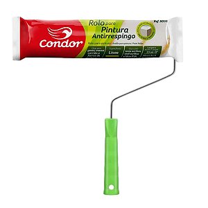 Rolo 23cm Antirrespingo De Lã Com Suporte 8095 Condor 971666