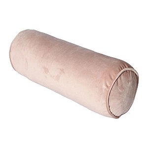 Almofada Rolinho Rosê C/ Cordone 472320 43x15cm Belchior