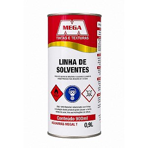Mega Aguarras 0,900 ML Diluente Mega